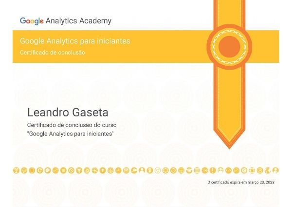 Google - Analytics Academy